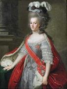 Benjamin Samuel Bolomey Portrait of Wilhelmina of Prussia (1751-1820), Princess of Orange oil